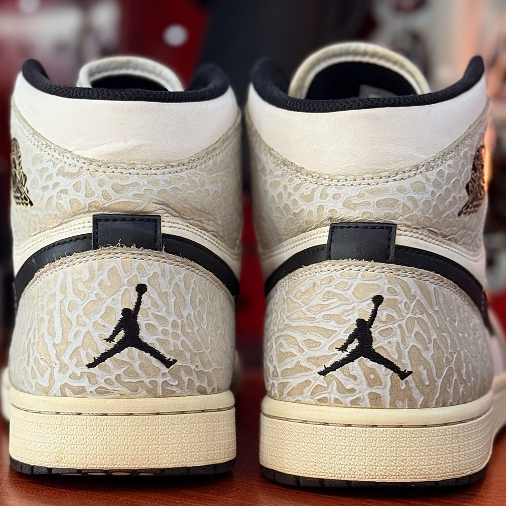 Air Jordan 1 High White Elephant size 10.5 - Picture 8 of 10